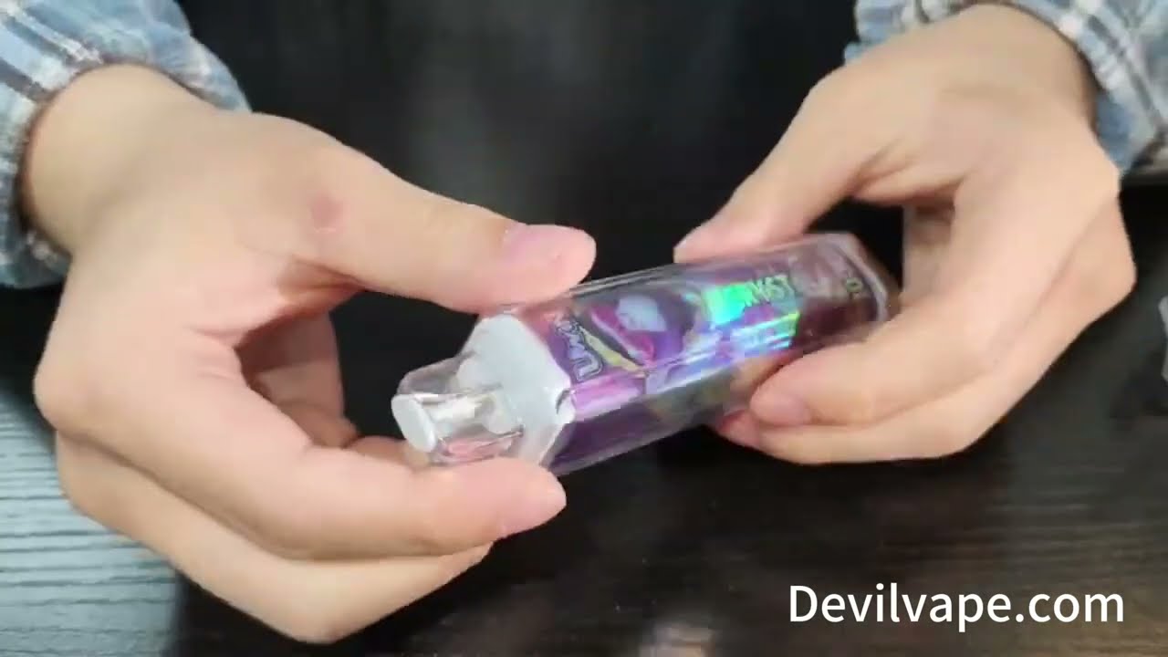 Uwin Crystal 10000 Puffs Disposable Vape Pen With RGB Lights