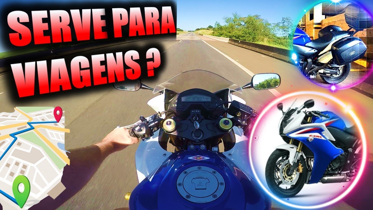 A CBR 600 F serve para fazer viagens ?
