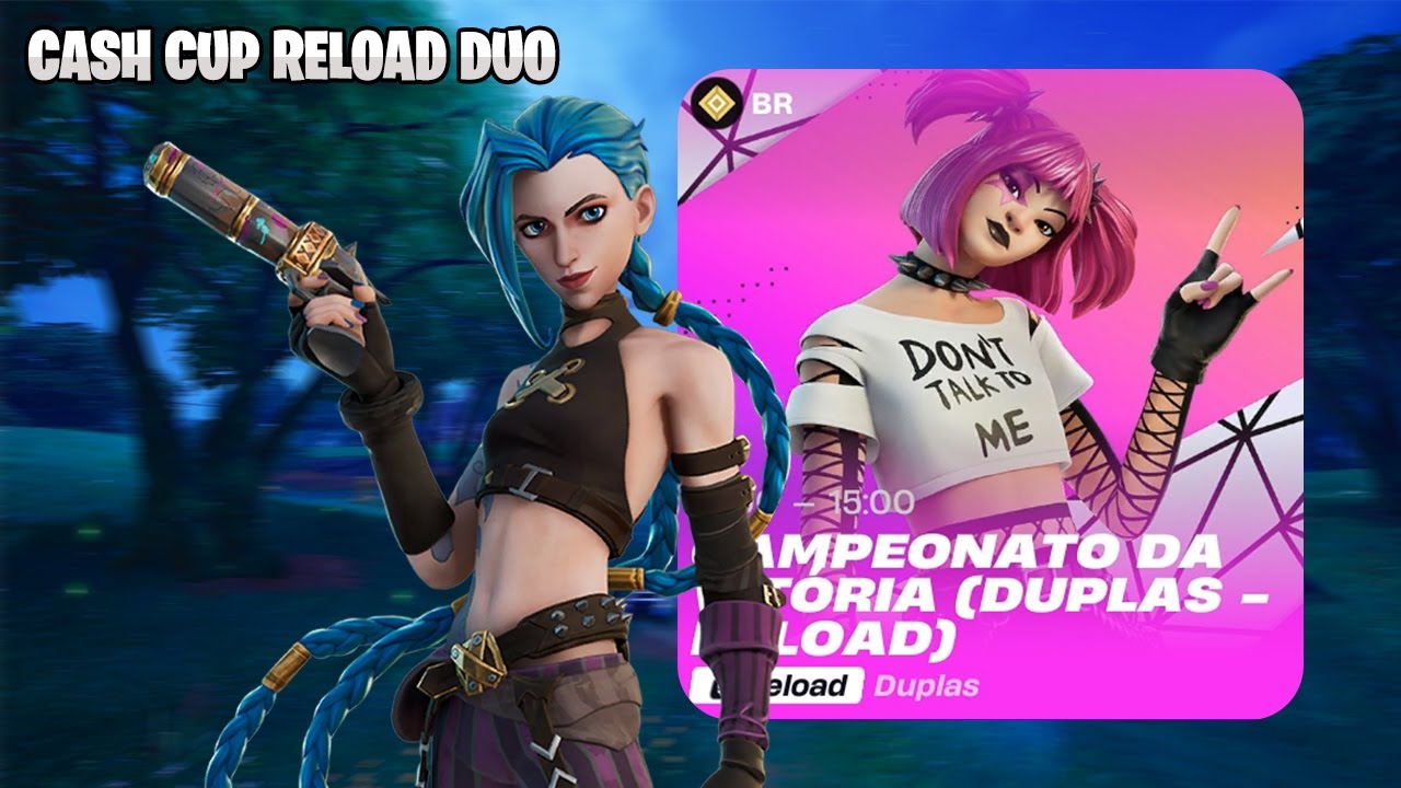 COMO EU FUI NA CASH CUP DUO! 🏆