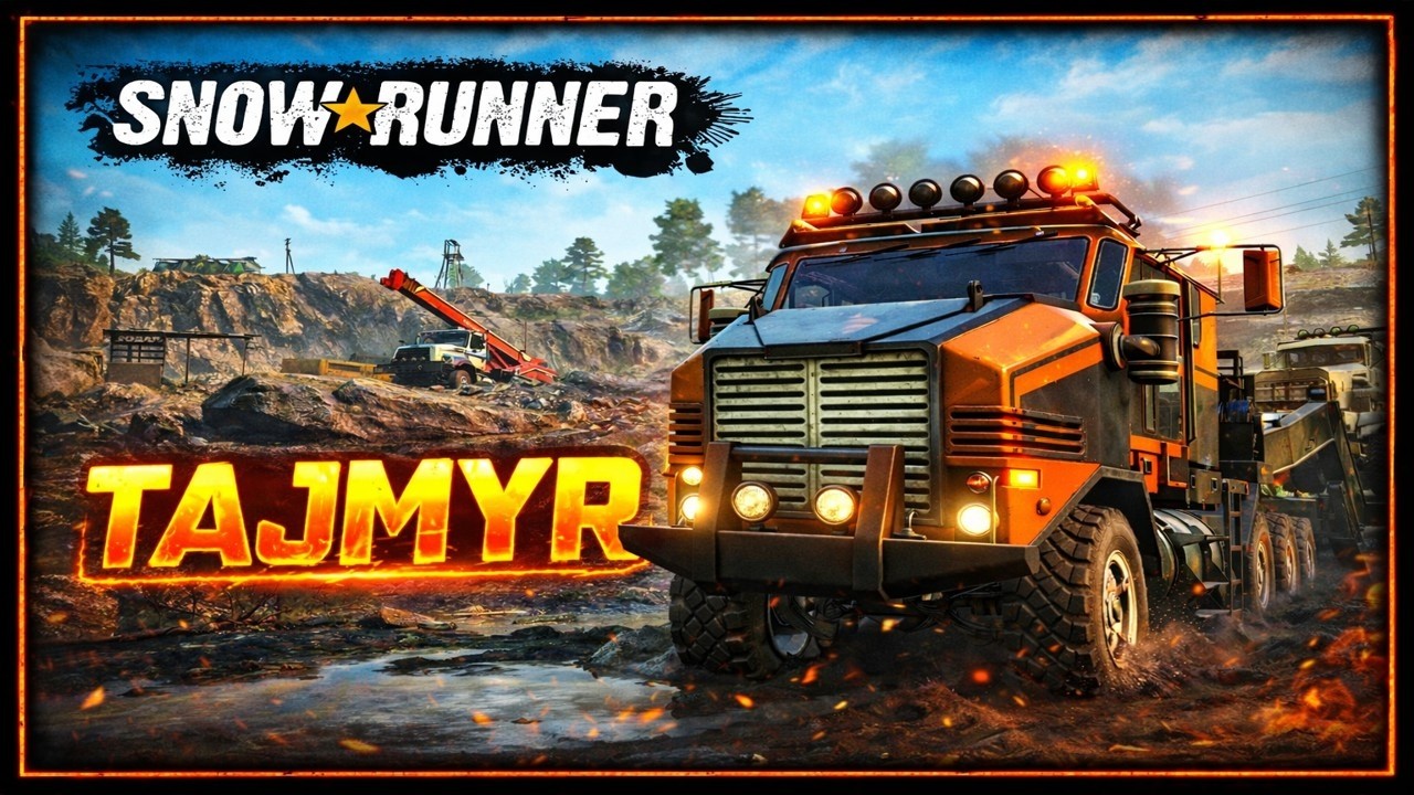 SNOWRUNNER | TAJMYR (38) Słaby zasięg (bez komentarza🔇) [44%]