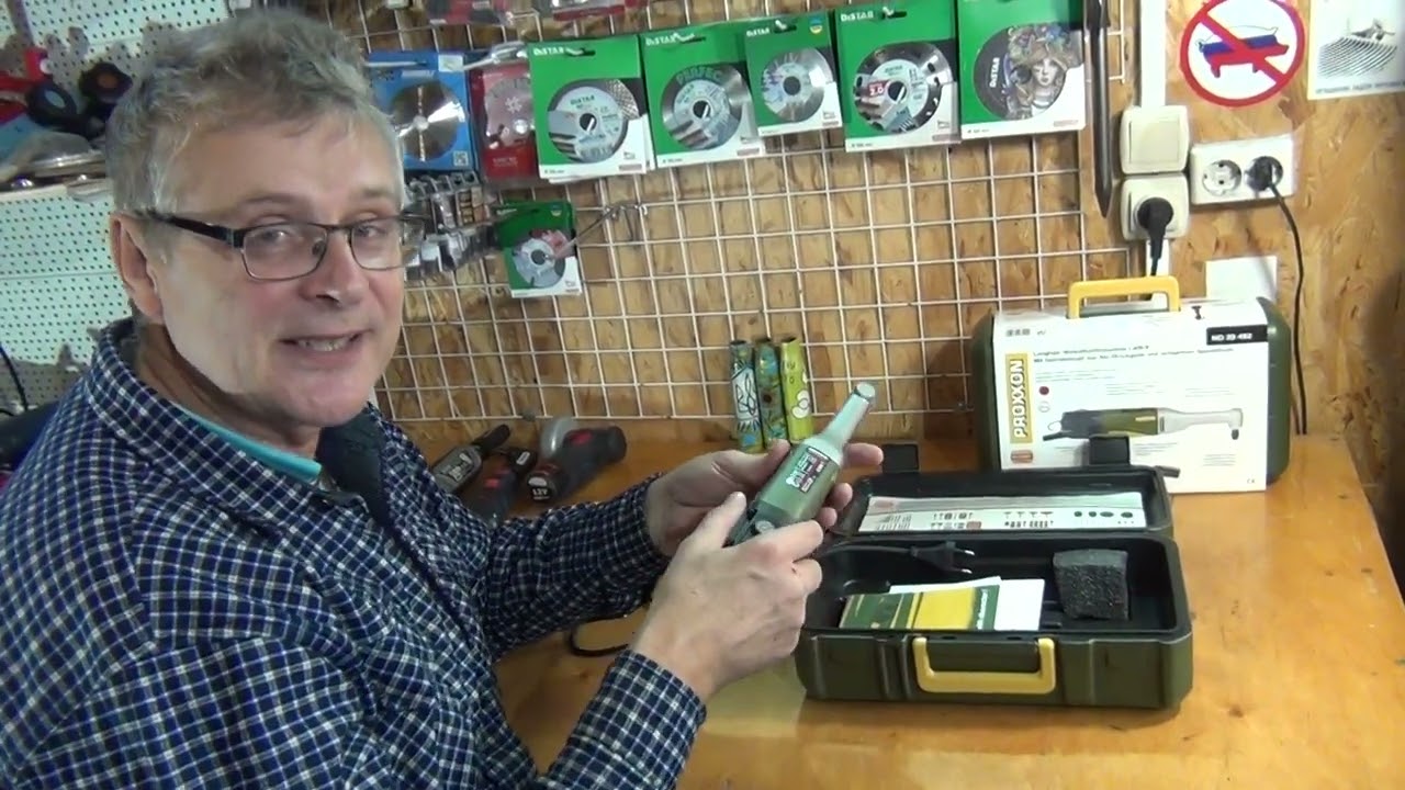 Гравер Proxxon 28492 - гарне рішення для делікатної різу і шліфування плитки!