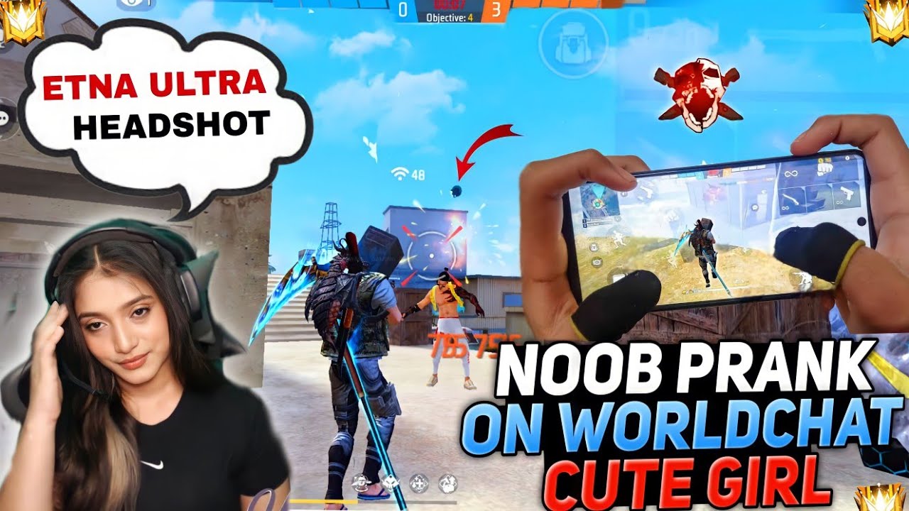 Noob Prank On Worldchat Cute Girl