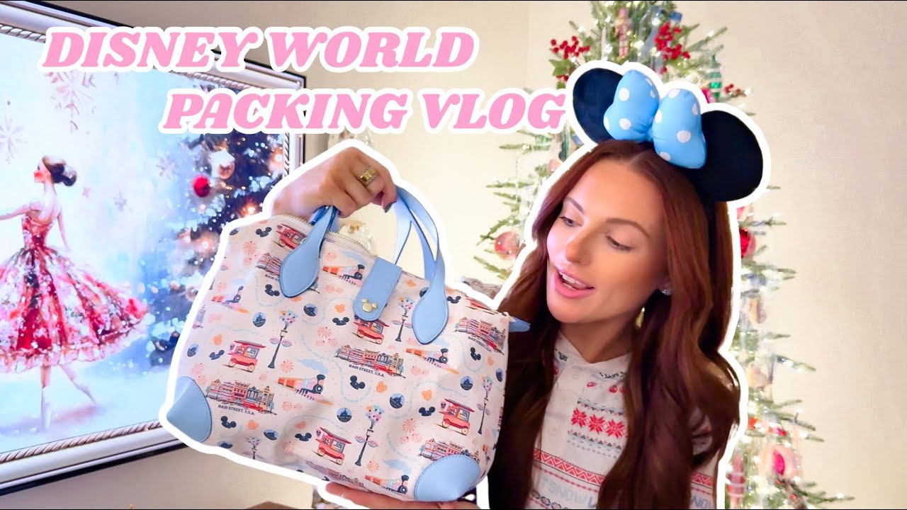 Видеоблог о упаковке в Disney World | РОЖДЕСТВЕНСКИЙ ВЫПУСК