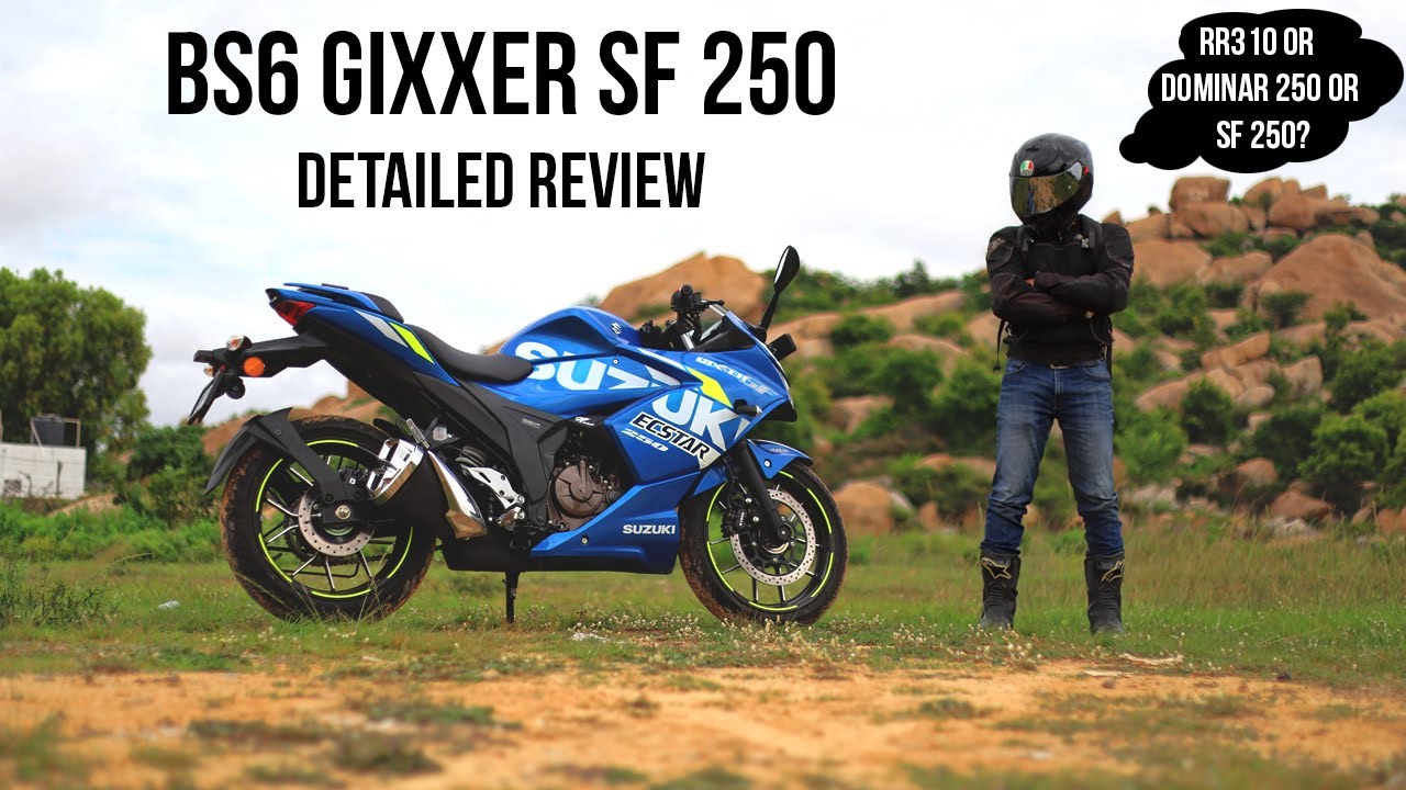 BS6 Suzuki Gixxer SF 250 Detailed Review