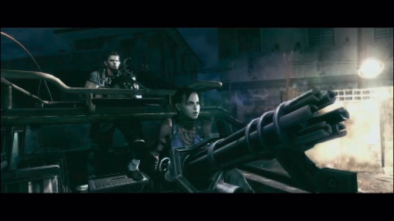 Resident Evil 5 With Wes#2 | Machine Gun Minigame