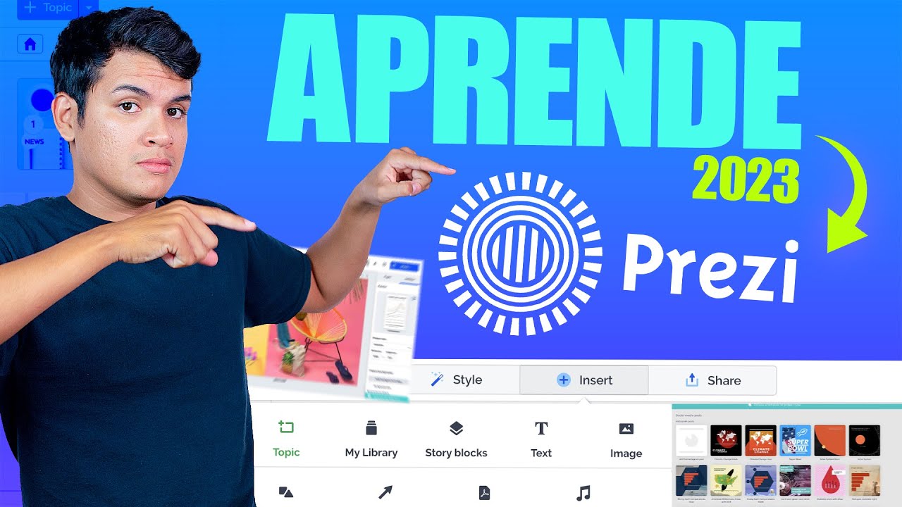 Cómo hacer una PRESENTACIÓN en PREZI (2024)
