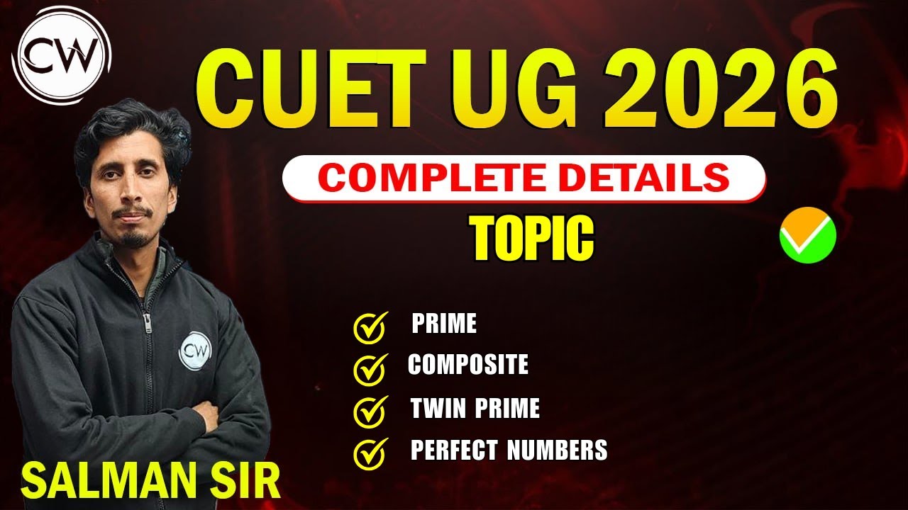 CUET UG Numerical Ability Complete Guide 2026 | Syllabus, Strategy & Practice | CUET WILL Part2