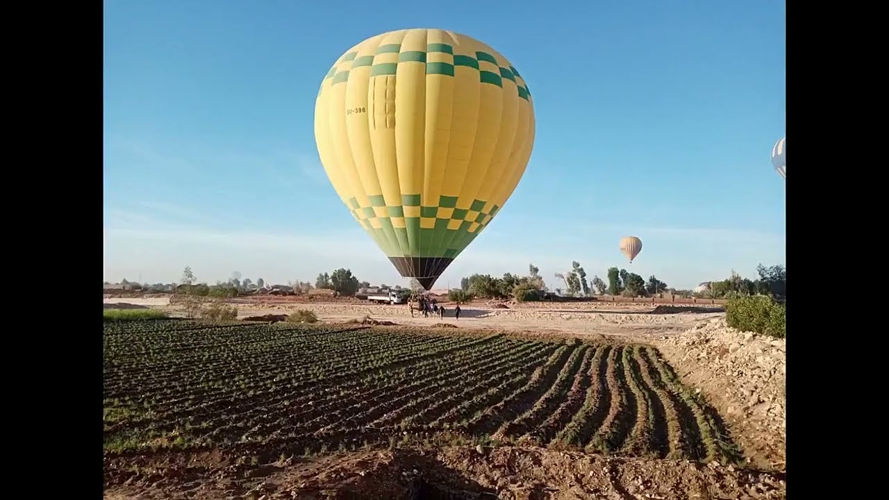 Полет на воздушном шаре. Египет, Луксор, декабрь 2025 г.
