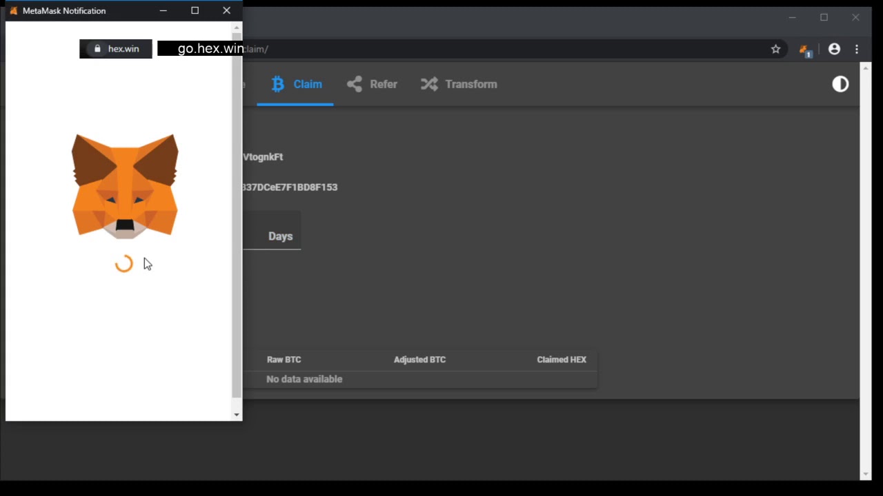 HEX Claiming Tool