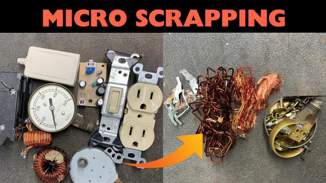 Micro Scrapping for Copper & Brass