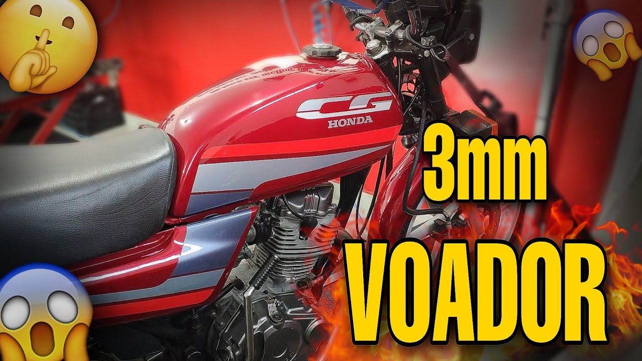 CG 125 3mm NO DINAMÔMETRO