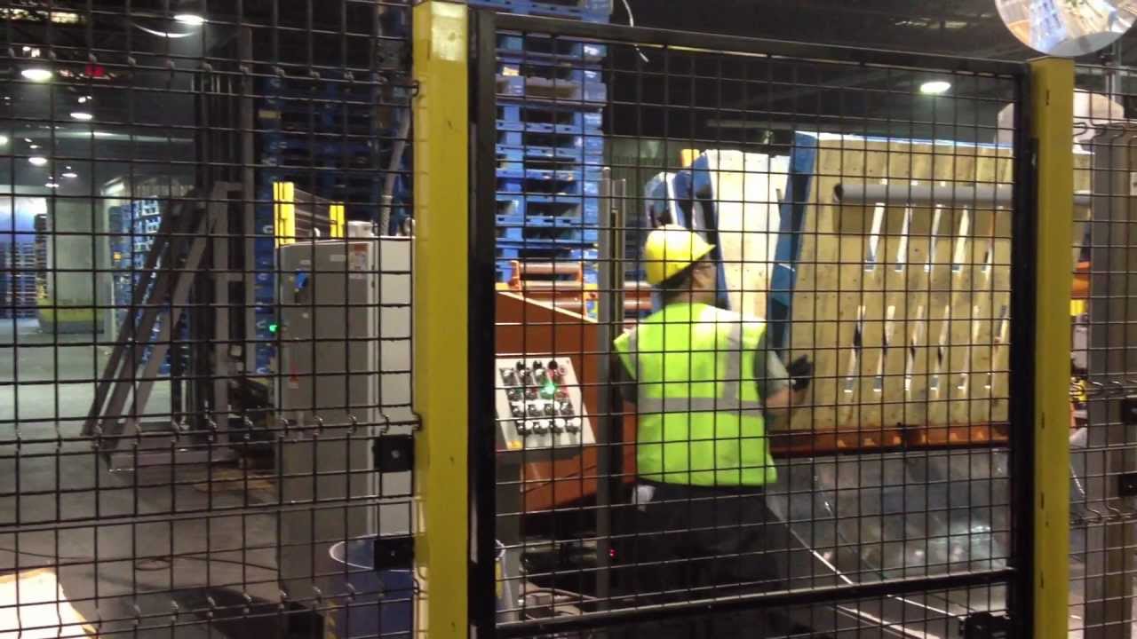 Industrial Resources Automated Pallet Infeed and Tipper
