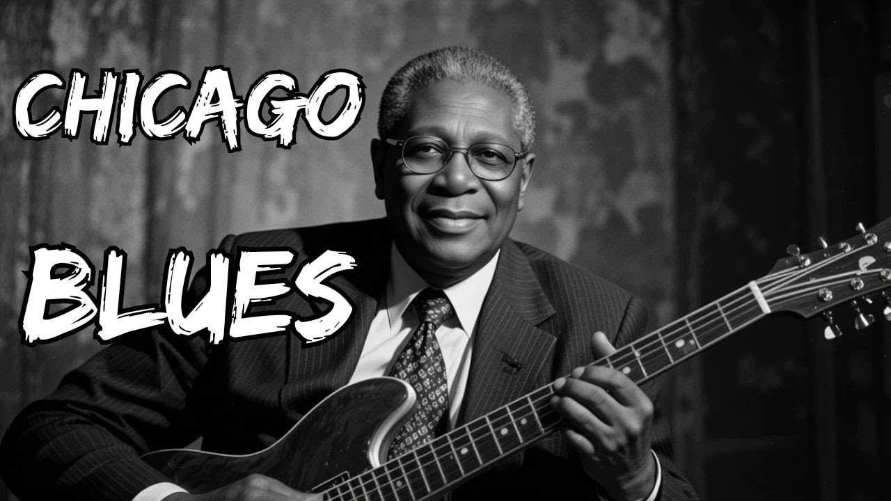 Midnight Chicago Blues – Slow Guitar Blues to Ease Stress & Loneliness vol 78