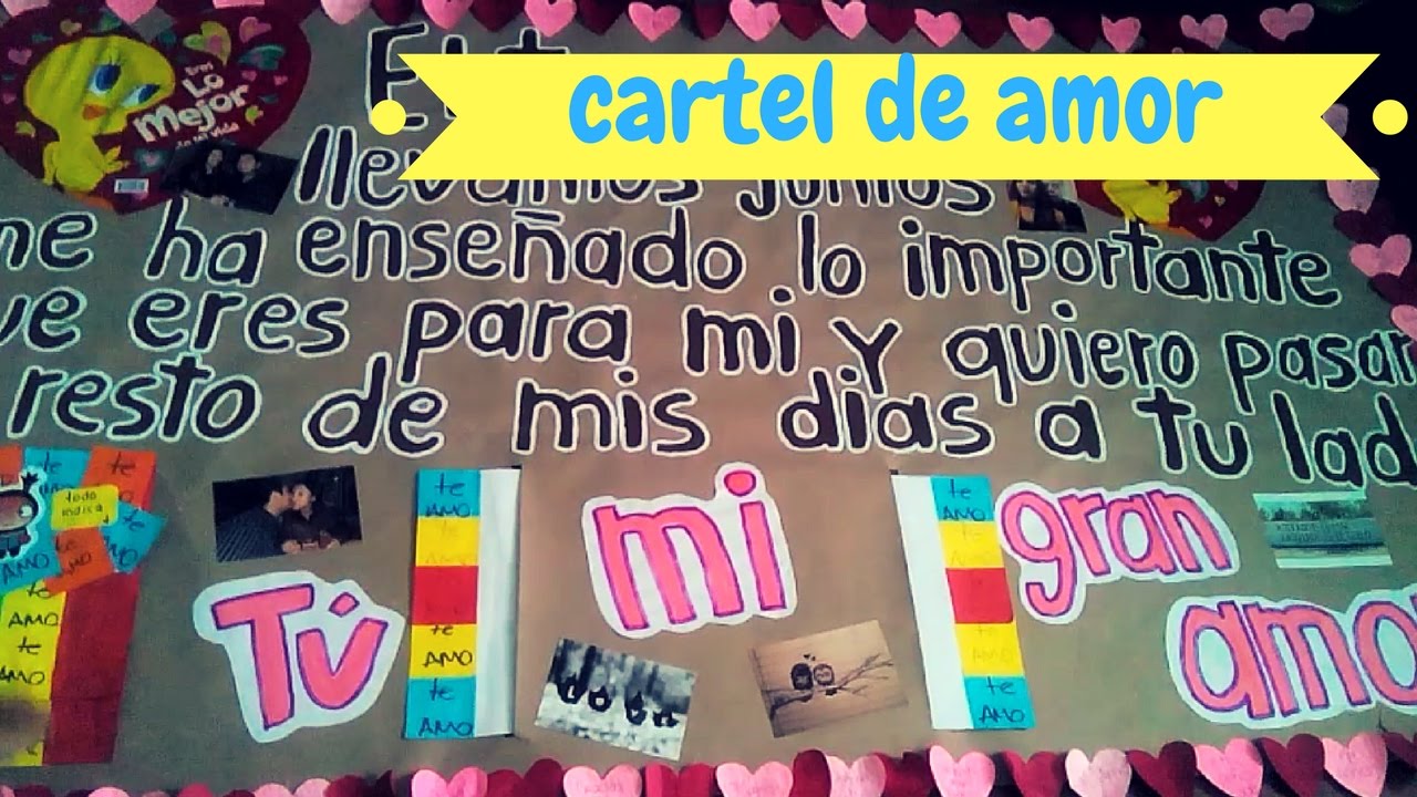 cartel de amor / mural del amor / Gio Yeah