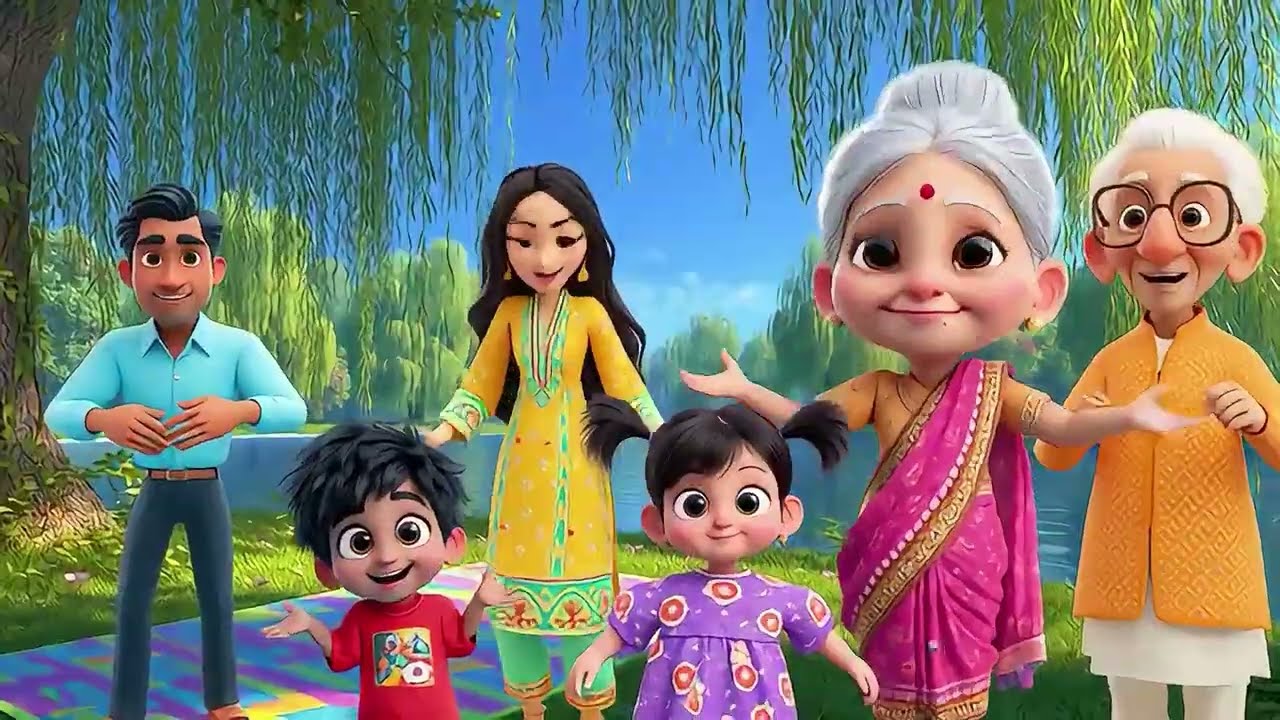 तितली उड़ी बस पे चढ़ी और गाय poem | हर अक्षर पर कहानी | Best 5 Hindi Rhymes 2026 l bedtime rhymes 