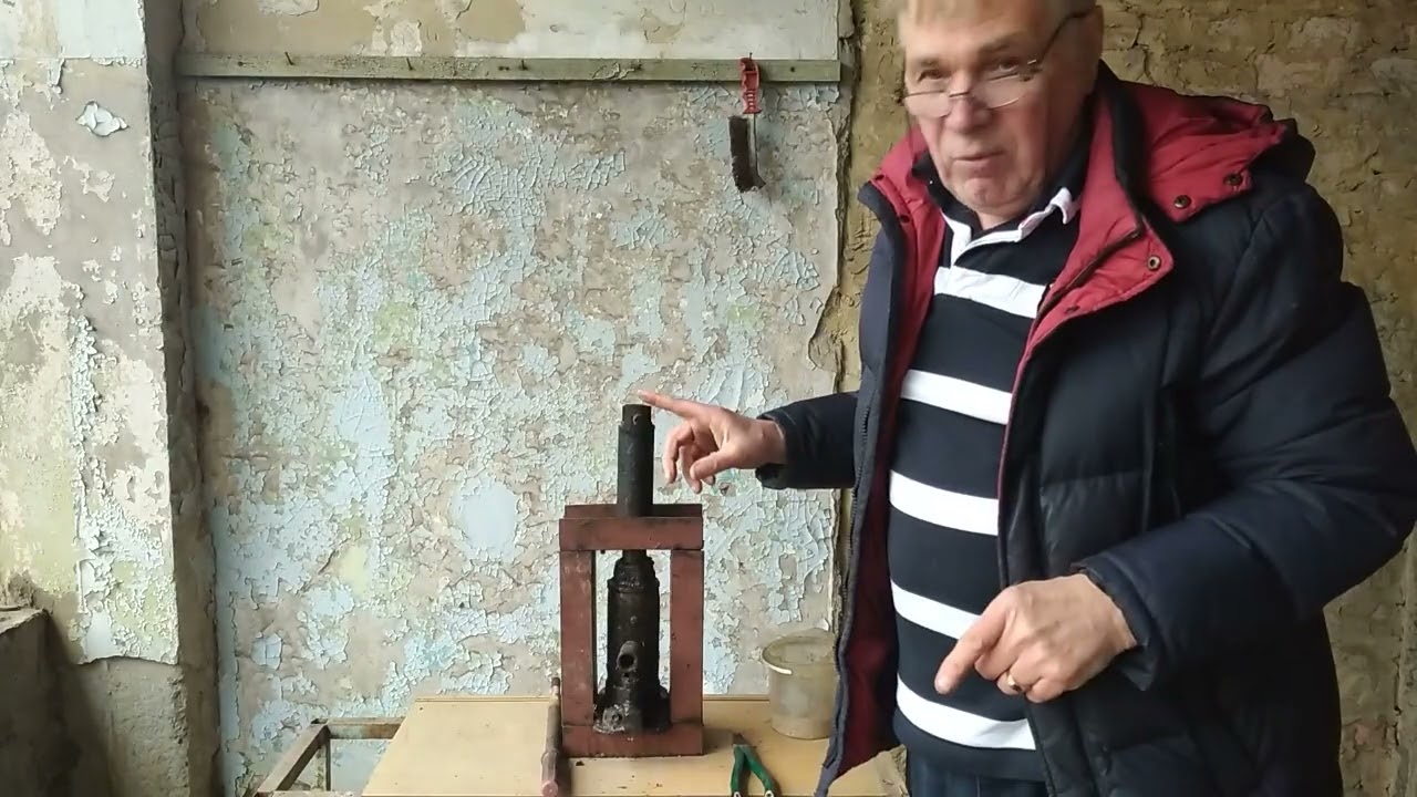 Пресс для макухи.