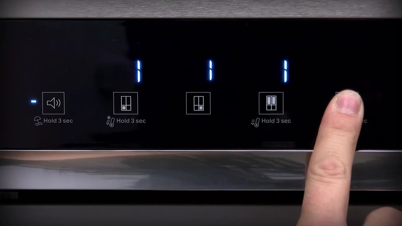 Quad Door Refrigerator Control Navigation