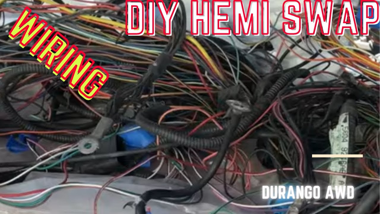 DIY Hemi Swap Wiring 98-03 Durango Dakota part 1