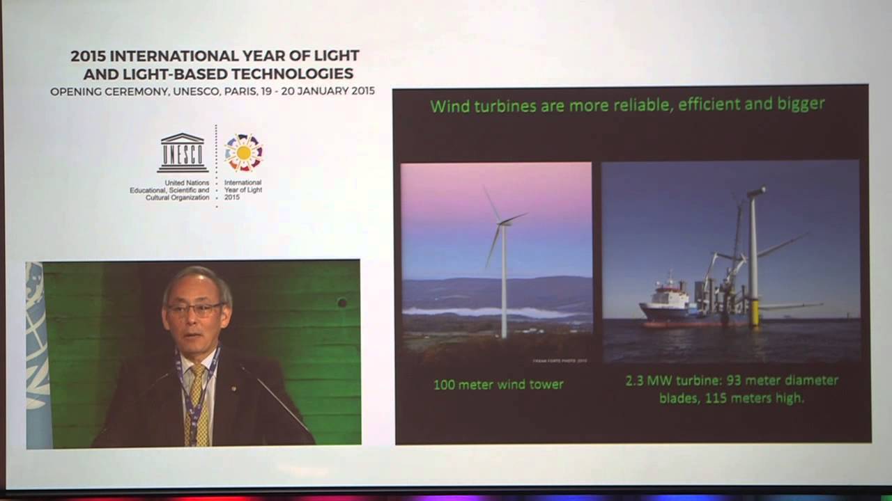 Steven Chu: 
