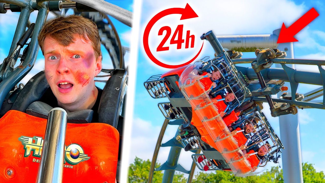 Riding a PAINFUL Rollercoaster ALL DAY...