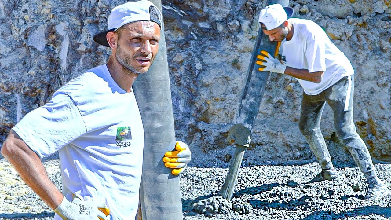 YENİ VİLLAMIZDA BETON ATMA ZAMANI! 