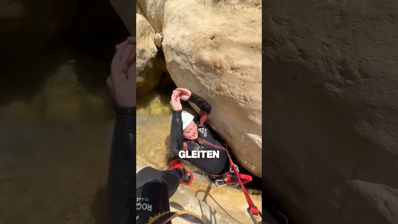 Du musst sehr d&uuml;nn sein um in Spanien H&ouml;hlen zu besichtigen 🤯 #shorts