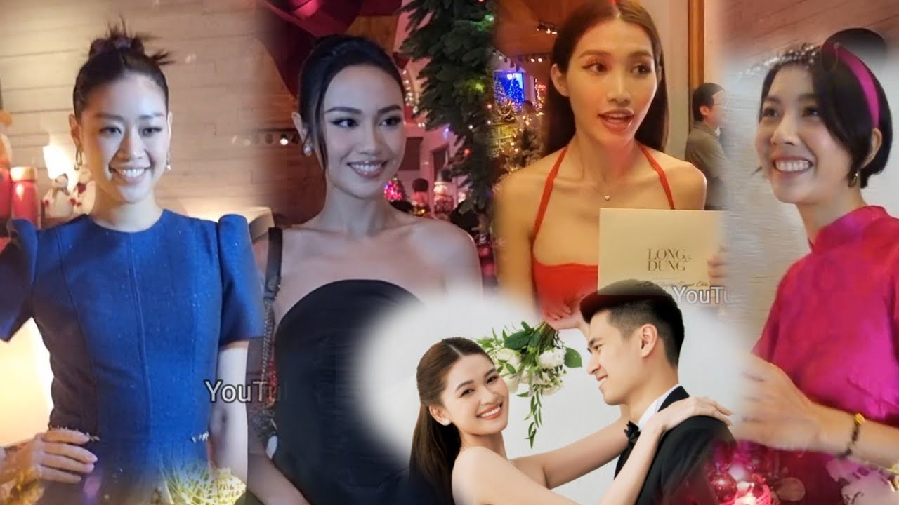 Đám cưới á hậu THÙY DUNG: KHÁNH VÂN, KIM DUYÊN, TIỂU VY, QUỲNH CHÂU và sao khủng đổ bộ đọ sắc