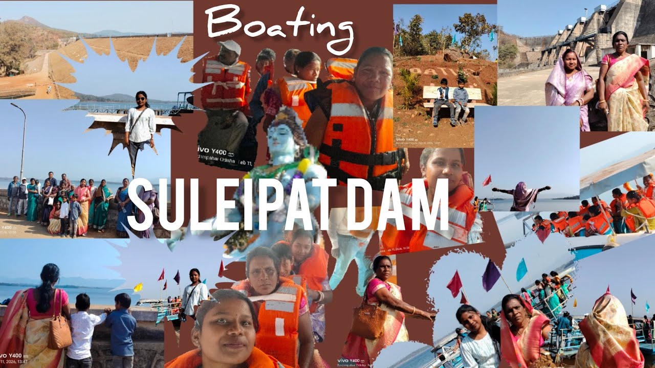Suleipat dam Rairangpur Mayurbhanj #viralvideo #boating #suleipatdam#vlogs @saro_jini143 