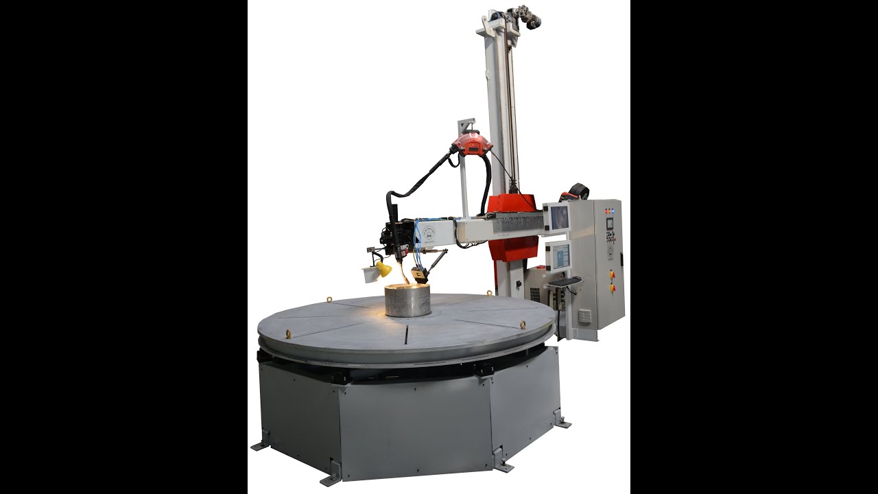 Automatic Spiral Heat Exchanger welding system