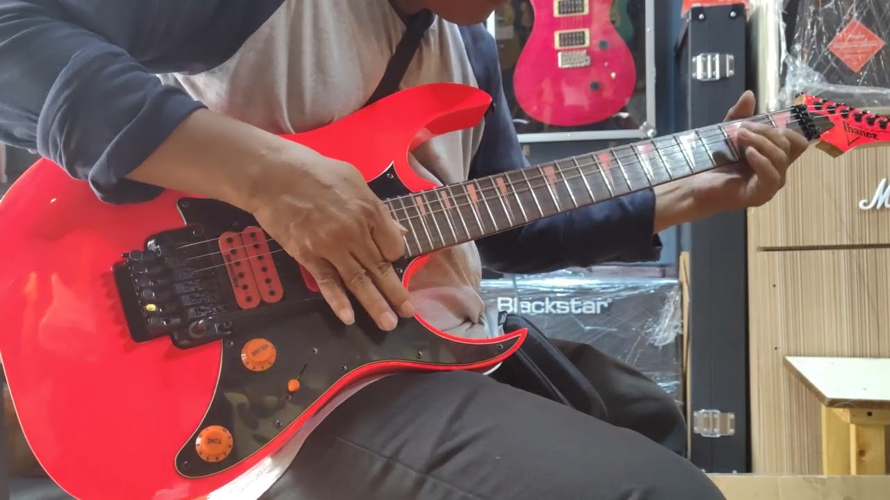 Ibanez RG1XXV Premium 25th Anniversary Fluoroscent Pink