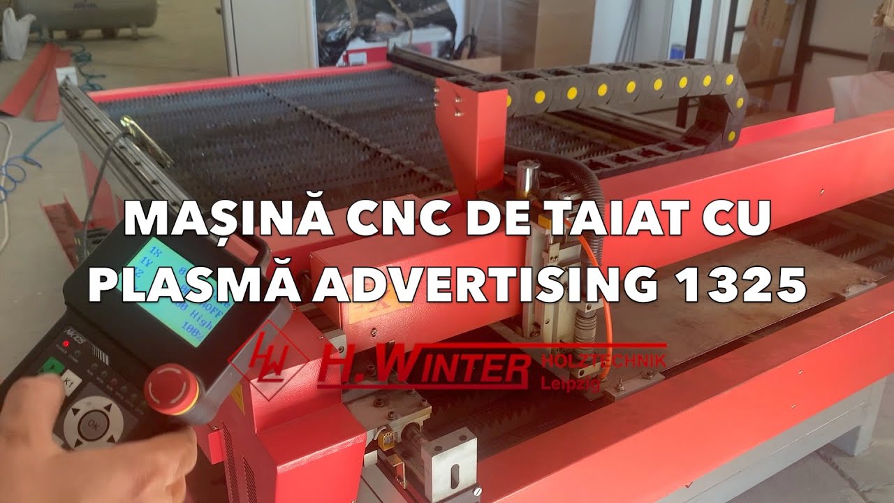 Testare Masina CNC de taiat cu plasma 🇩🇪  Winter HOLZTECHNIK 🇷🇴  Advertising 1325