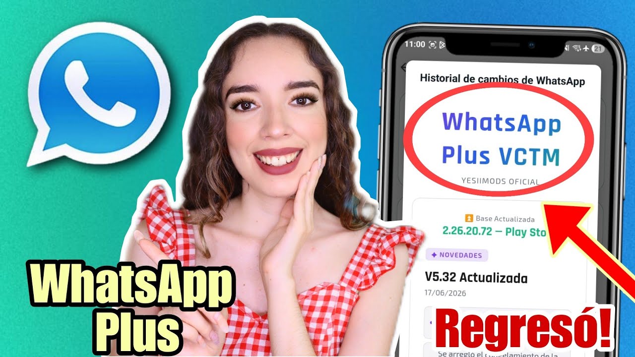Whatsapp Plus📱YA FUNCIONA ‼️Vinculacion Mejorada ✨ WhatsApp Plus &uacute;ltima versi&oacute;n 2026 ✅