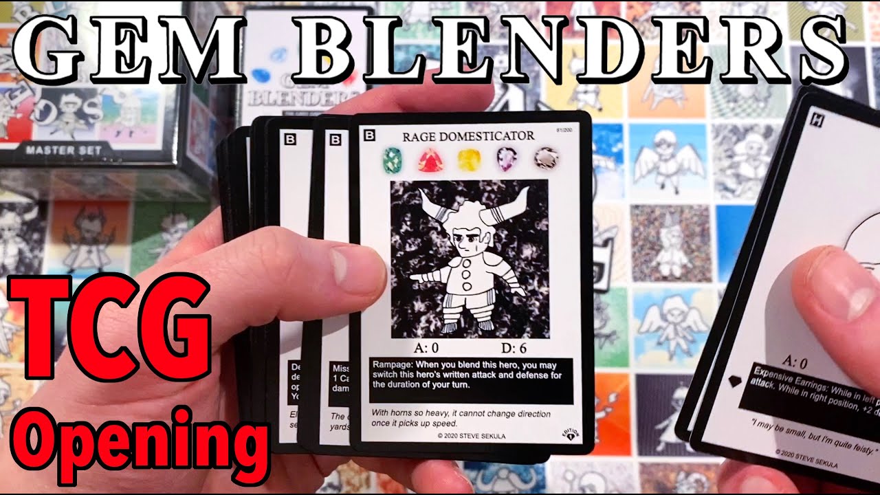 Gem Blenders: Карточная игра — Открытие колоды (домашняя ККИ)