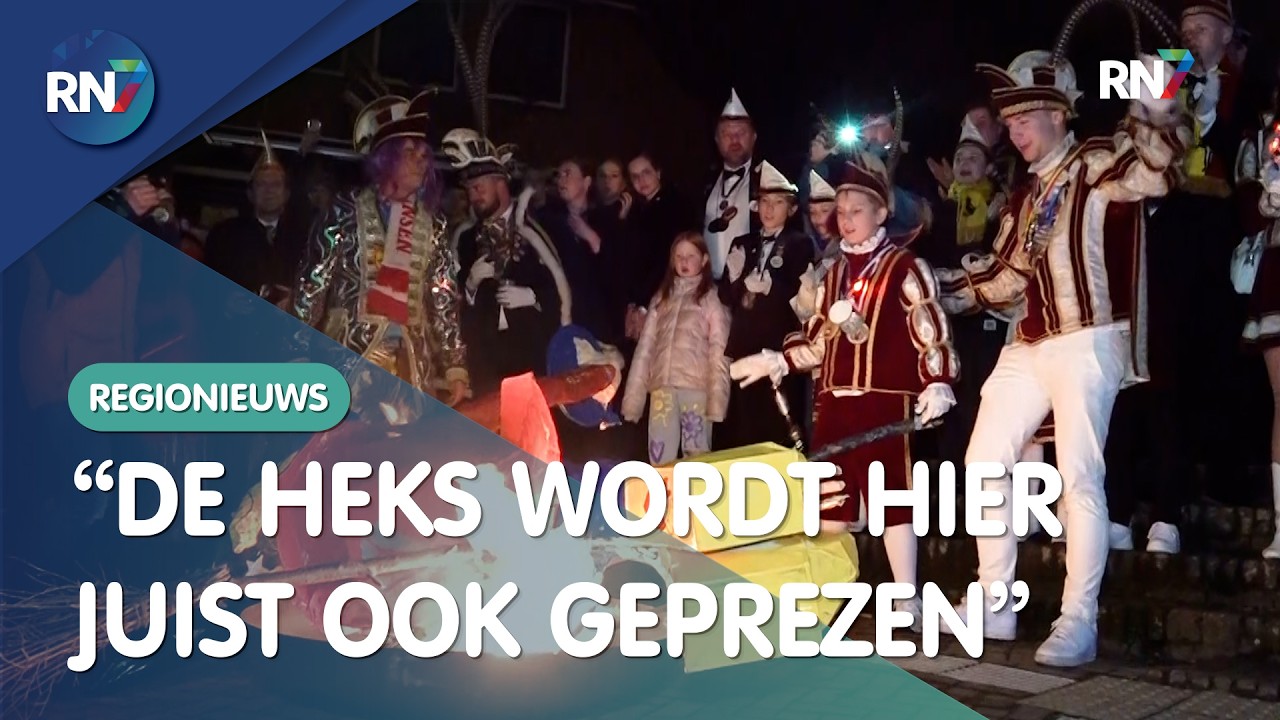 Heksenverbranding in Beek sluit carnaval af, maar hoe lang nog?  ||  RN7 REGIONIEUWS