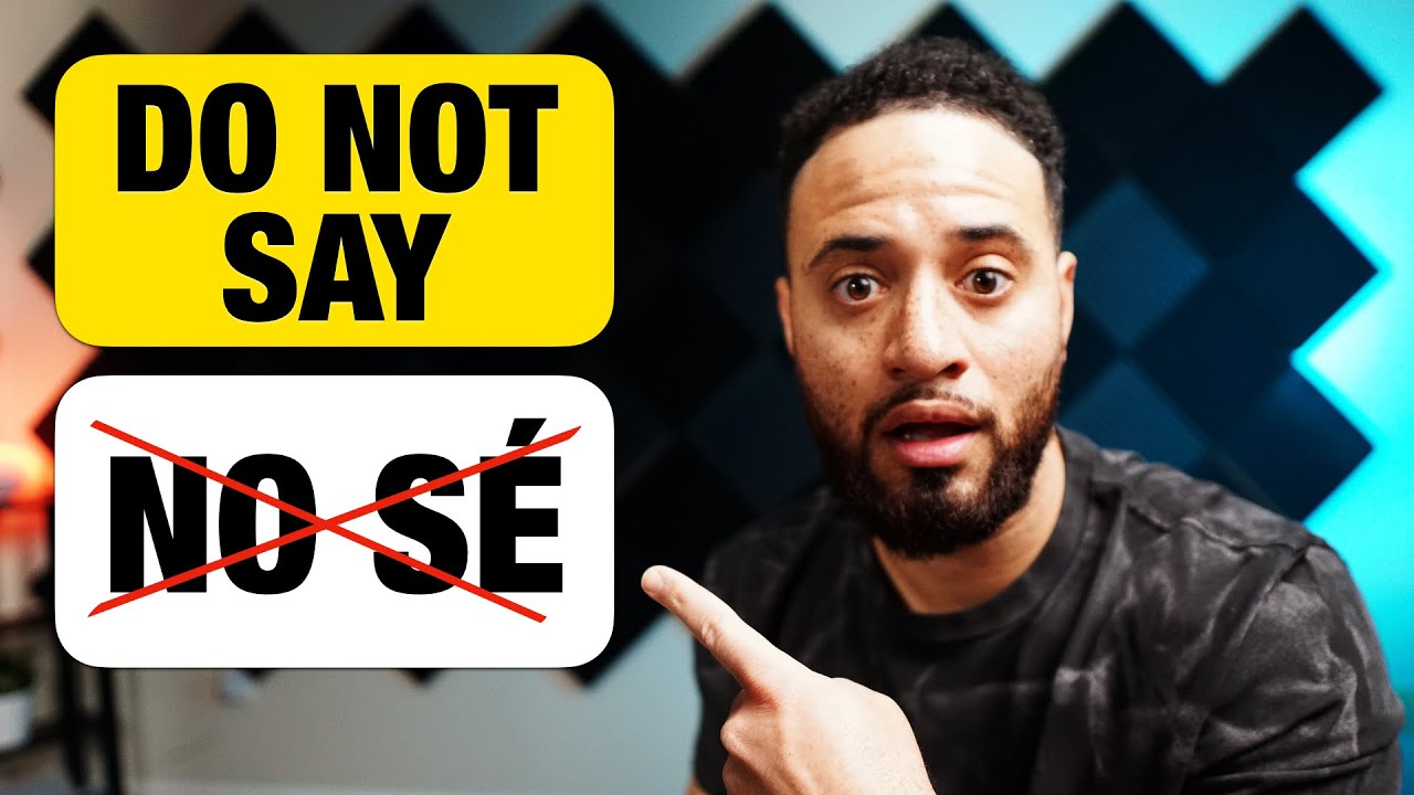 Stop Saying “No Sé” | Use these 5 alternatives to SOUND LIKE A NATIVE