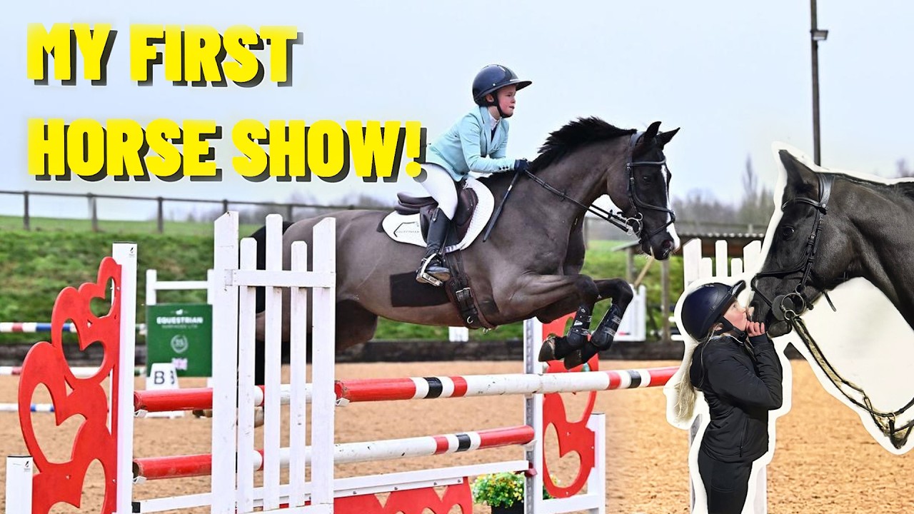 Did we WIN our first HORSE shows?! 😱🥇🐴