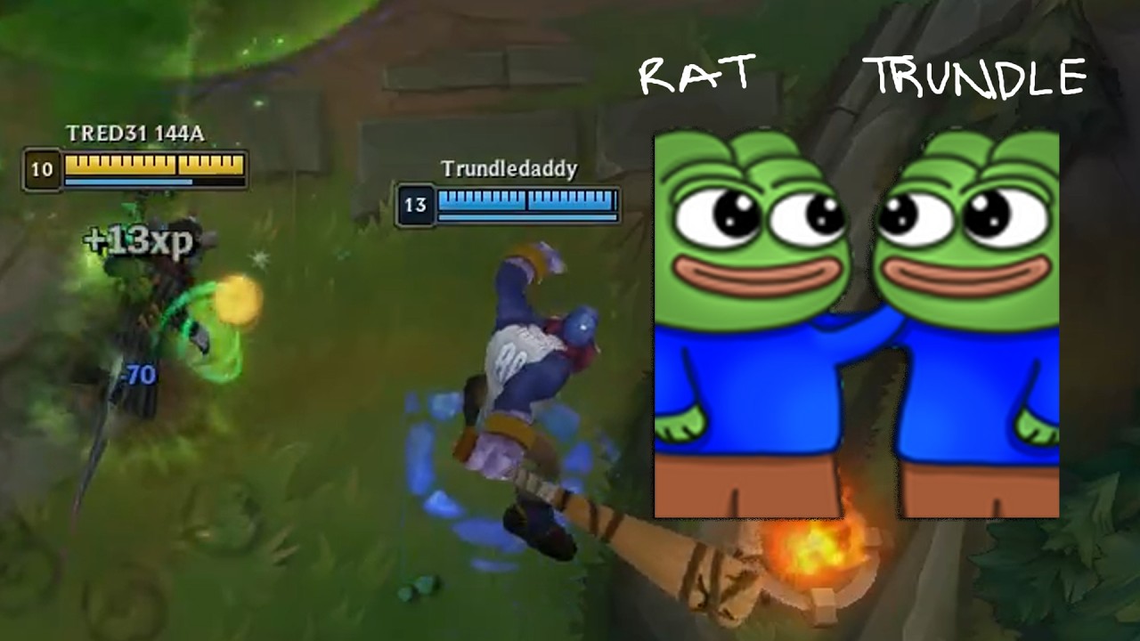 RATIRL and trundledaddy on the SAME TEAM