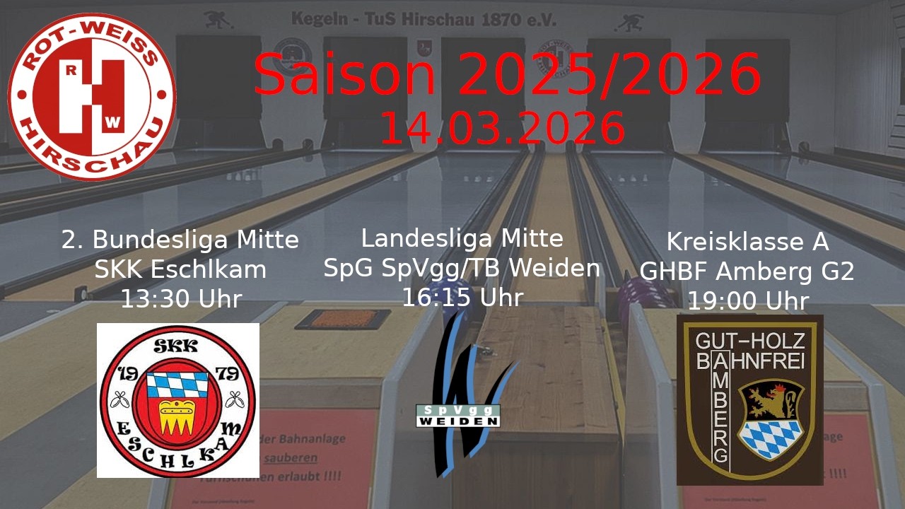 ST15 / RW Hirschau - Eschlkam/Weiden/Amberg
