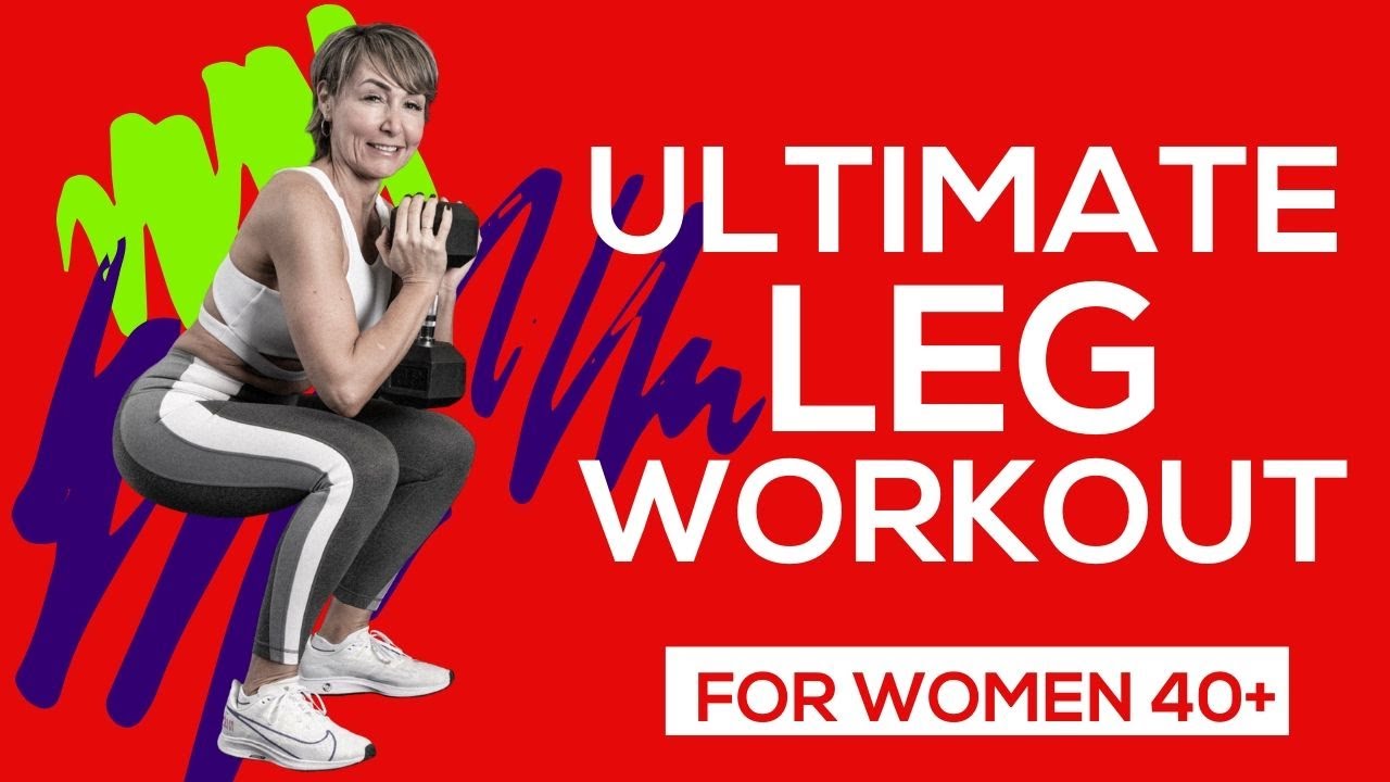 Leg Day Workout for Women with Dumbbells for Women 0ver 40