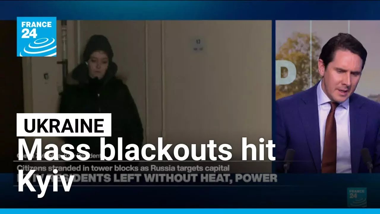 Mass blackout hit Kyiv: Resident describes living in freezing temperatures and without electricity