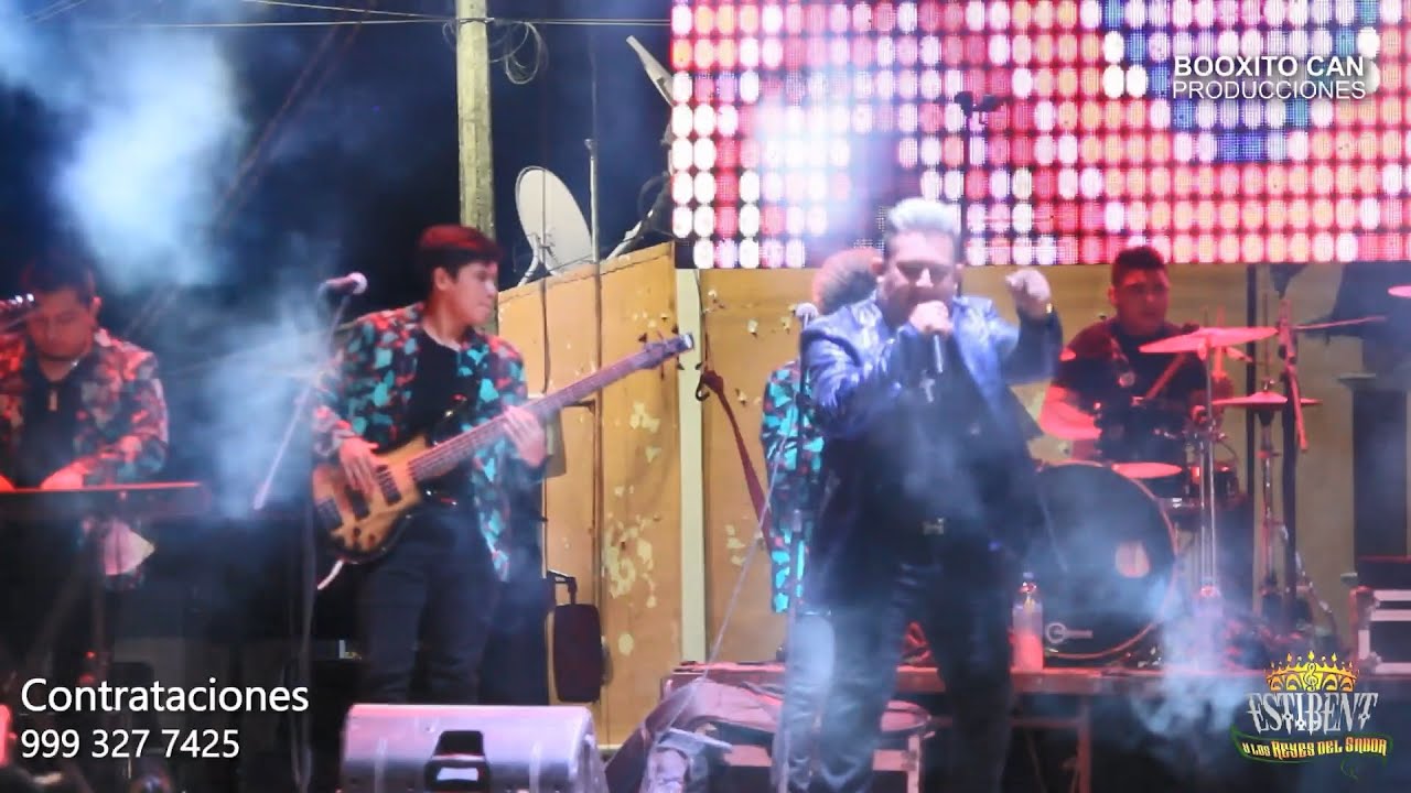 🎶👑 Estibent  Y Los Reyes del Sabor 👑 - Popurrí Del Sureste -  En Vivo 2023 Sahcabchen Campeche.