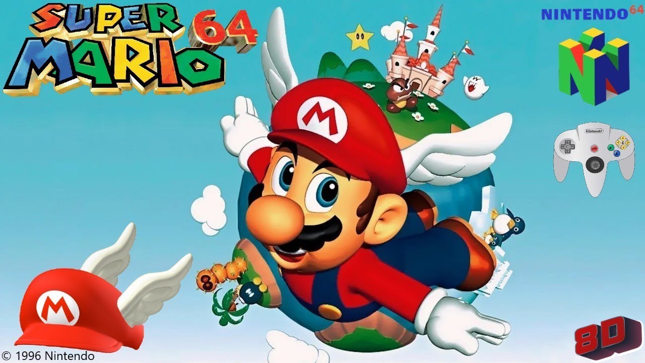 8D Music (Super Mario 64 - Wing Cap)