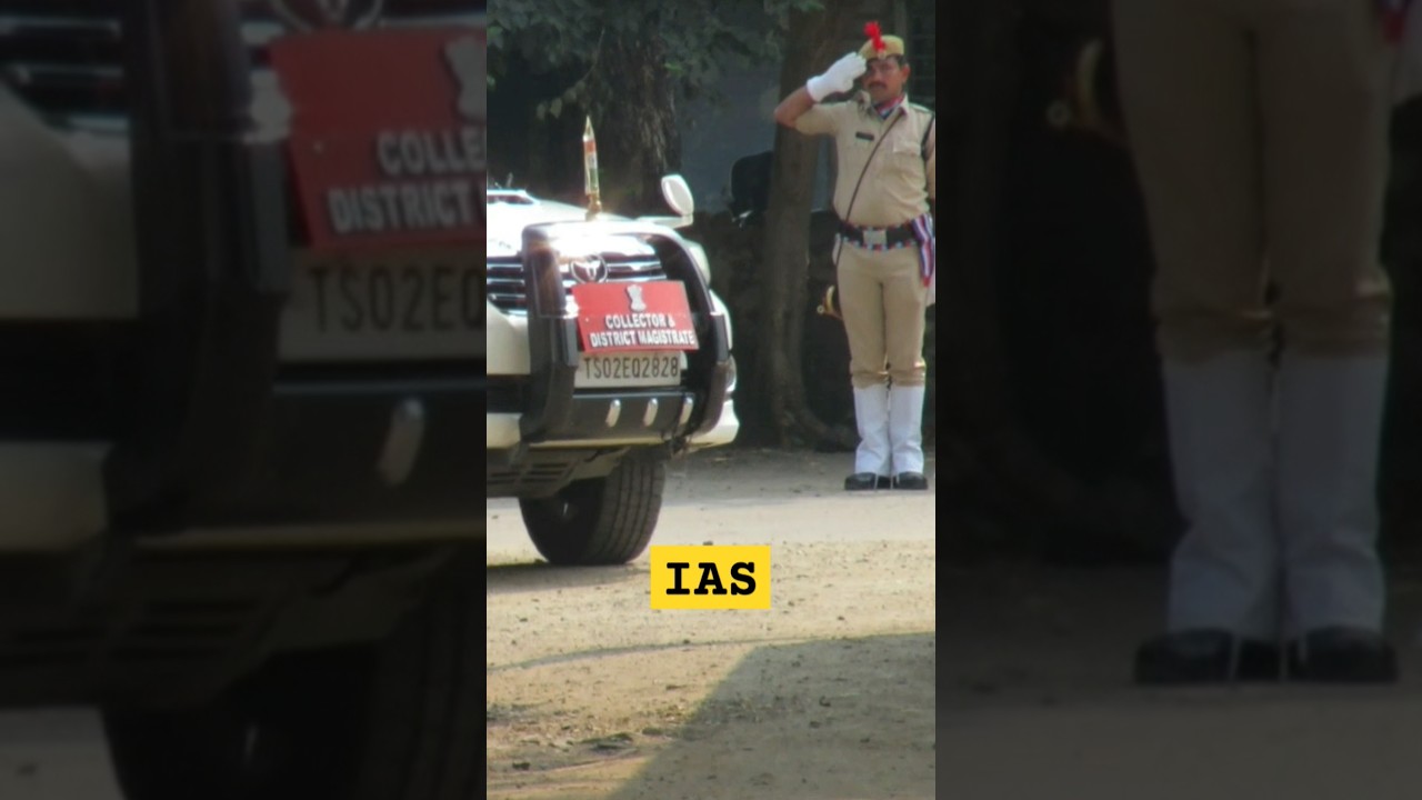 IAS Grand Entry || Collector and District Magistrate #ias #ips #upsc #motivation #success #shorts