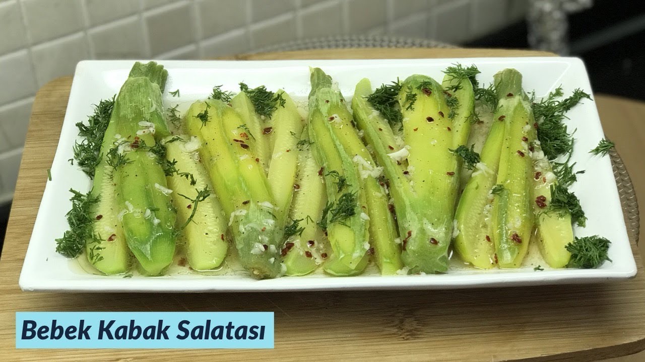 Bebek Kabak Salatası - Naciye Kesici - Yemek Tarifleri