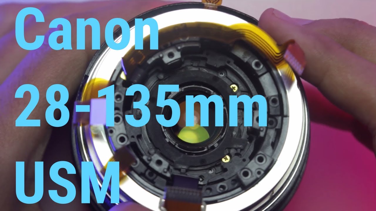 Canon 28-135mm USM - Disassembly