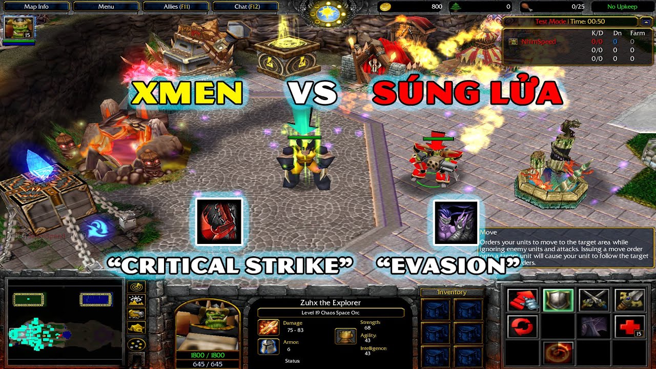 Súng Trói vs Xmen | X-Men áp đảo? Súng phản dame lật kèo phút cuối !