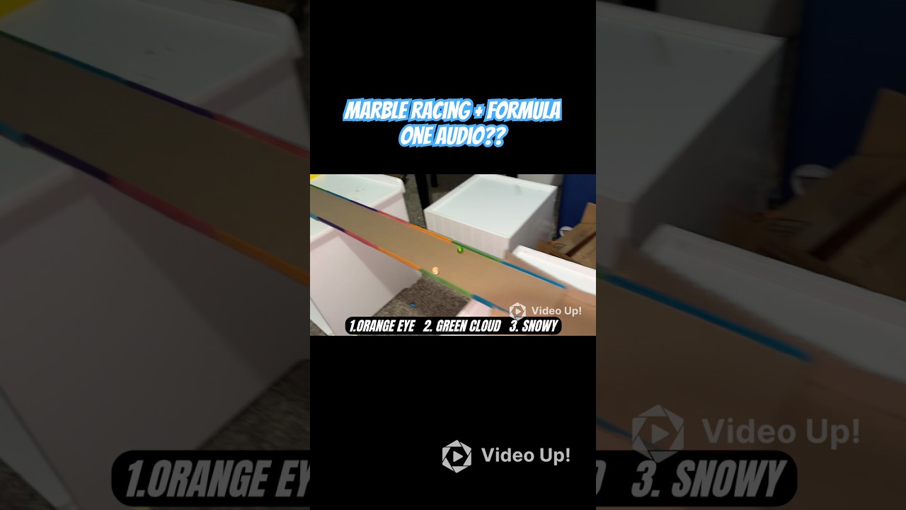 Marble Racing Meets Formula One! 