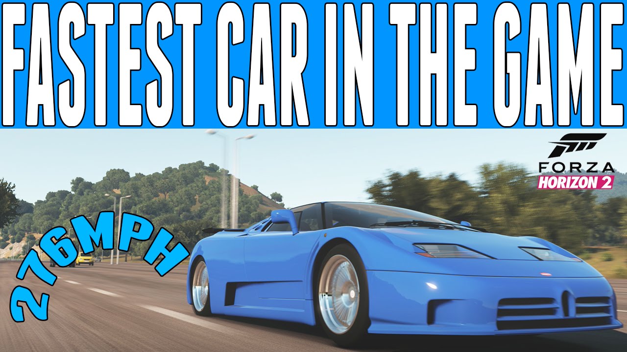 Forza Horizon 2 FASTEST CAR IN THE GAME (276mph) - NO DRAFTING