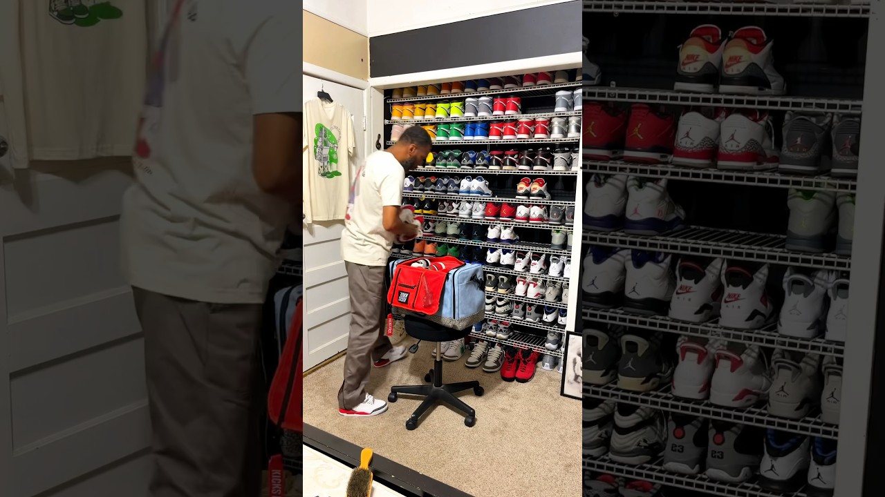Sneaker Room Makeover Needed