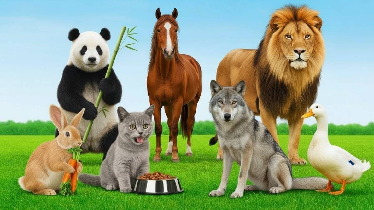 50 Animals and Their Real Sounds | Best Wildlife Documentary Real Footage 4K 2024